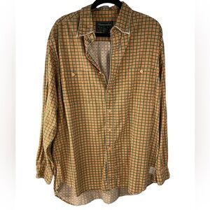 Mens Abercrombie & fitch long sleeve button up Large boxCP
